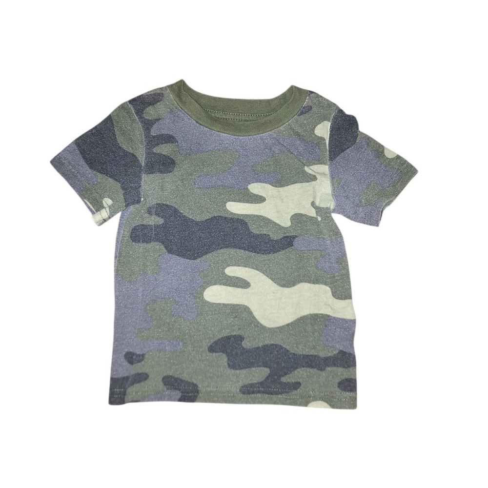 Camo Little Boy’s Short-Sleeved Tee (Wonder Nation)